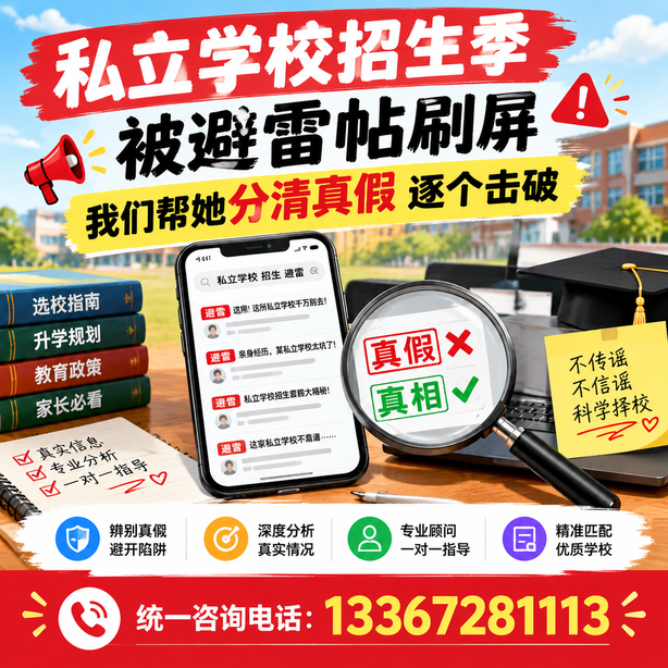 丽江小红书舆情合规处置：私立学校招生季被避雷帖刷屏，我们帮她分清真假逐个击破