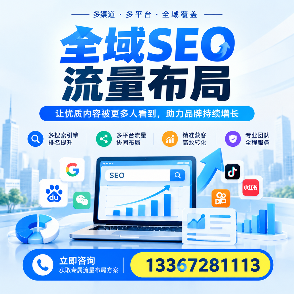 全域SEO流量布局工具推荐:丽江企业的选择清单